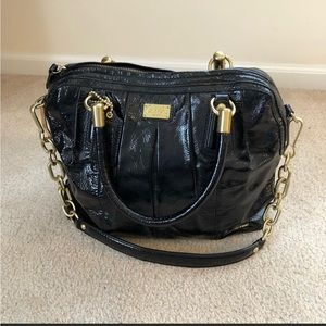 Coach parent leather purse